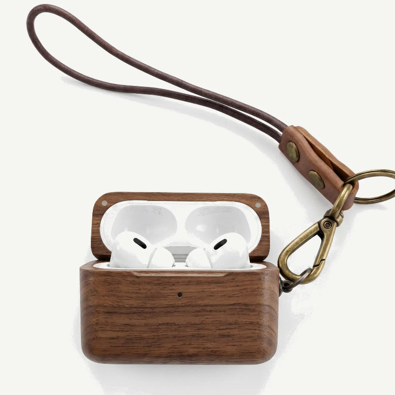 L'Écorce — Étui AirPods en Bois